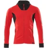 Image de Mascot Accelerate Capuchontrui met rits 18584-962 - signaalrood/zwart - XS