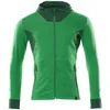 Image de Mascot Accelerate Capuchontrui met rits 18584-962 - helder groen/groen - S