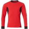 Image de Mascot Accelerate Sweatshirt 18384-962 - signaalrood/zwart - S