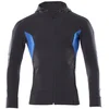 Image de Mascot Accelerate Capuchontrui met rits 18584-962 - donkermarine/helder blauw - 3XL