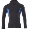 Image de Mascot Accelerate Capuchontrui met rits 18584-962 - donkermarine/helder blauw - XL