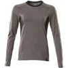 Image de Mascot Damen T-Shirt, Langarm Accelerate 18391-959 Dunkelanthrazit/Schwarz-4XL