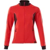 Image de Mascot Accelerate Sweatshirt met rits 18494-962 - signaalrood/zwart - 5XL