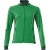 Image de Mascot Accelerate Sweatshirt met rits 18494-962 - helder groen/groen - 4XL