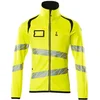 Image de Mascot Accelerate Safe Fleecetrui met rits 19103-315 - Hi-Vis geel/zwart - M