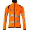 Image de Mascot Accelerate Safe Fleecetrui met rits 19103-315 - hi-vis oranje/donkermarine - S