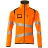 Image de Mascot Accelerate Safe Fleecetrui met rits 19103-315 - hi-vis oranje/mosgroen - 4XL
