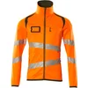 Image de Mascot Accelerate Safe Fleecetrui met rits 19103-315 - hi-vis oranje/mosgroen - L