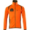 Image de Mascot Accelerate Safe Fleecetrui met rits 19403-316 - hi-vis oranje/mosgroen - XL