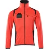 Image de Mascot Accelerate Safe Fleecetrui met rits 19403-316 - hi-vis rood/donkermarine - 3XL