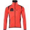 Image de Mascot Accelerate Safe Fleecetrui met rits 19403-316 - hi-vis rood/donkermarine - 4XL