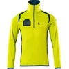 Image de Mascot Accelerate Safe Fleecetrui met korte rits 19303-316 - hi-vis geel/donkerpetrol - 3XL
