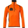 Image de Mascot Accelerate Safe Fleecetrui met korte rits 19303-316 - hi-vis oranje/donkermarine - S