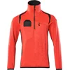Image de Mascot Accelerate Safe Fleecetrui met korte rits 19303-316 - hi-vis rood/donkermarine - 3XL