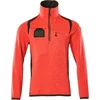 Image de Mascot Accelerate Safe Fleecetrui met korte rits 19303-316 - hi-vis rood/donkerantraciet - 5XL