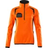 Image de Mascot Accelerate Safe Fleecetrui met korte rits 19353-316 - hi-vis oranje/donkermarine - 3XL