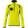 Image de Mascot Accelerate Safe Fleecetrui met korte rits 19353-316 - hi-vis geel/donkermarine - 4XL