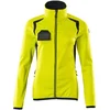Image de Mascot Accelerate Safe Fleecetrui met rits 19453-316 - hi-vis geel/donkermarine - L