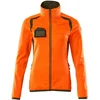Image de Mascot Accelerate Safe Fleecetrui met rits 19453-316 - hi-vis oranje/mosgroen - 5XL