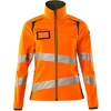 Image de Mascot Accelerate Safe Softshell jas 19012-143 - hi-vis oranje/mosgroen - S
