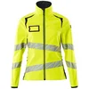 Image de Mascot Accelerate Safe Softshell jas 19012-143 - hi-vis geel/donkermarine - XS