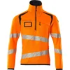 Image de Mascot Accelerate Safe Gebreide trui met korte rits 19005-351 - hi-vis oranje/donkermarine - 5XL