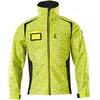 Image de Mascot Accelerate Safe Softshell jas 19202-291 - hi-vis geel/donkermarine - 5XL