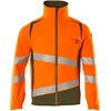 Image de Mascot Accelerate Safe Jas 19009-511 - hi-vis oranje/mosgroen - 3XL