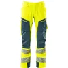 Image de Mascot Accelerate Safe Broek met kniezakken 19079-511 - hi-vis geel/donkerpetrol - C49 - 76