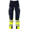 Image de Mascot Accelerate Safe Broek Met Kniezakken 19179 - Mannen - Navy/Geel - 50