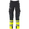 Image de Mascot Accelerate Safe Broek met kniezakken 19179-511 - donkermarine/hi-vis geel - C48 - 90