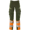 Image de Mascot Accelerate Safe Broek Met Kniezakken 19179 - Mannen - Mosgroen/Oranje - 51