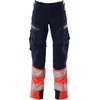 Image de Mascot Accelerate Safe Broek Met Kniezakken 19179 - Mannen - Navy/Rood - 66