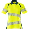 Image de Mascot Accelerate Safe Poloshirt 19093-771 - hi-vis geel/donkerpetrol - 3XL
