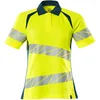 Image de Mascot Accelerate Safe Poloshirt 19093-771 - hi-vis geel/donkerpetrol - 4XL