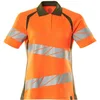 Image de Mascot Accelerate Safe Poloshirt 19093-771 - hi-vis oranje/mosgroen - XS