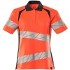 Image de Mascot Accelerate Safe Poloshirt 19093-771 - hi-vis rood/donkermarine - 2XL