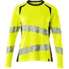 Image de Mascot Damen T-Shirt, Langarm Accelerate Safe 19091-771 Hi-vis Gelb/Schwarzblau-5XL