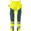 Image de Mascot Accelerate Safe Broek met spijkerzakken 19031-711 - hi-vis geel/donkerpetrol - C50 - 90