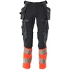 Image de Mascot Accelerate Safe Broek met spijkerzakken 19131-711 - donkermarine/hi-vis rood - C64 - 82