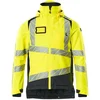 Image de Mascot Accelerate Safe Winterjas 19335-231 - hi-vis geel/donkermarine - L