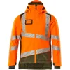 Image de Mascot Accelerate Safe Winterjas 19335-231 - hi-vis oranje/mosgroen - S