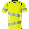 Image de Mascot Accelerate Safe T-shirt 19082-771 - hi-vis geel/donkerpetrol - XL