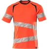 Image de Mascot Accelerate Safe T-shirt 19082-771 - hi-vis rood/donkermarine - 3XL