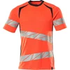 Image de Mascot Accelerate Safe T-shirt 19082-771 - hi-vis rood/donkermarine - 5XL