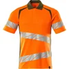 Image de Mascot Accelerate Safe Poloshirt 19083-771 - hi-vis oranje/mosgroen - 2XL