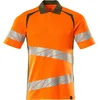 Image de Mascot Accelerate Safe Poloshirt 19083-771 - hi-vis oranje/mosgroen - XL