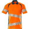 Image de Mascot Accelerate Safe Poloshirt 19083-771 - hi-vis oranje/donkerpetrol - 5XL