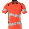 Image de Mascot Accelerate Safe Poloshirt 19083-771 - hi-vis rood/donkerantraciet - 4XL