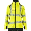 Image de Mascot Accelerate Safe Shell jas 19011-449 - hi-vis geel/donkermarine - XL
